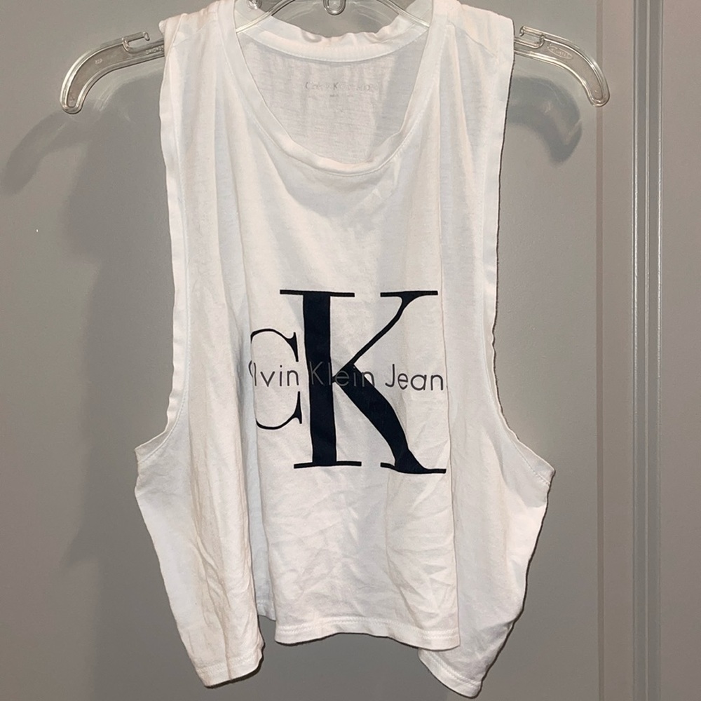 Calvin Klein cropped tank